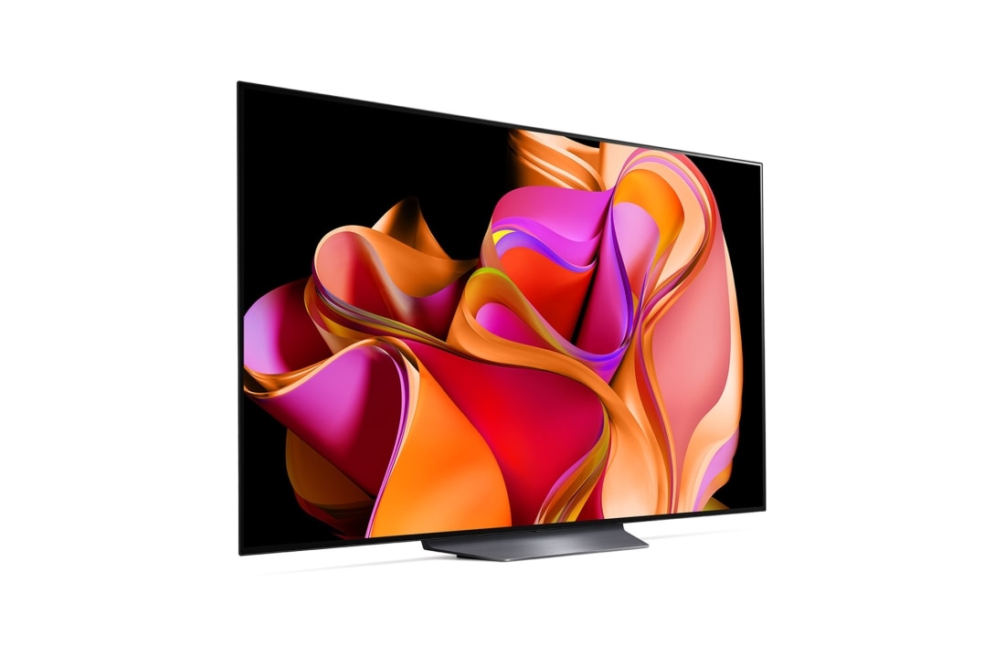 LG OLED Smart TV CS3 | 65 pouces | 4K Processeurs IA a9 Gen6 | ThinQ AI | Télécommande magique | HDR | webOS, Vue latérale légèrement inclinée vers la droite., OLED65CS3VA, thumbnail 5