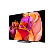 LG OLED Smart TV CS3 | 65 pouces | 4K Processeurs IA a9 Gen6 | ThinQ AI | Télécommande magique | HDR | webOS, Vue latérale légèrement inclinée vers la gauche., OLED65CS3VA, thumbnail 3