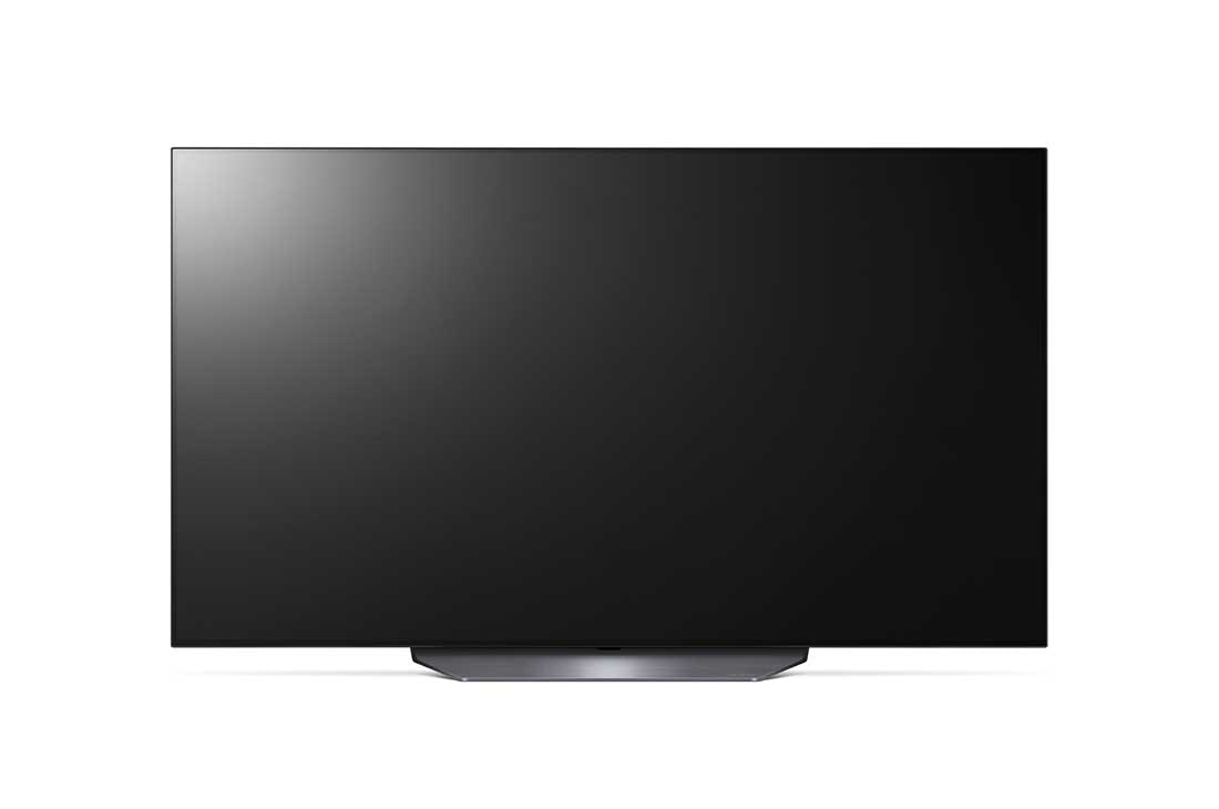 LG OLED evo TV I 55 Pouces séries CS3 I  webOS Smart AI ThinQ I Télécommande Magiue I Dolby Vision HDR10 I  HLG I AI Picture Pro I  AI Sound Pro I Dolby Atmos, Vue avant du LG OLED avec l’emblème 10 Years World No.1 OLED affiché à l’écran., OLED55CS3VA