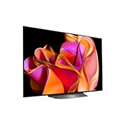 LG OLED evo TV I 55 Pouces séries CS3 I  webOS Smart AI ThinQ I Télécommande Magiue I Dolby Vision HDR10 I  HLG I AI Picture Pro I  AI Sound Pro I Dolby Atmos, Vue latérale légèrement inclinée vers la droite., OLED55CS3VA, thumbnail 5