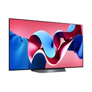 LG OLED Smart TV EVO CS4 4K | 55 pouces | Télécommande magique | AI Dolby Vision | webOS24 | 2024, Vue latérale légèrement inclinée vers la droite du LG OLED evo TV, OLED CS4, OLED55CS4VA, thumbnail 6