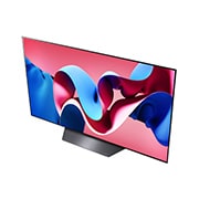 LG OLED Smart TV EVO CS4 4K | 55 pouces | Télécommande magique | AI Dolby Vision | webOS24 | 2024, Vue en angle du LG OLED evo TV, OLED CS4 vu du dessus, OLED55CS4VA, thumbnail 9