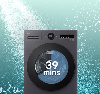 It shows a quick wash with multi-directional spray