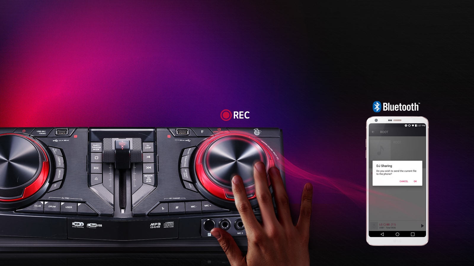 xboom lg cj88