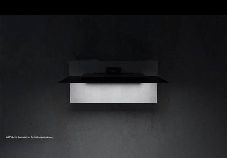 A design film of LG Sound Bar SC9S. Play the video.