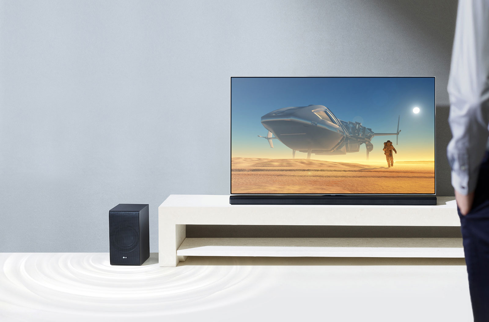 Wireless Subwoofer, superb bass without wires