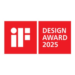 iF Design award 2025 winner's logo