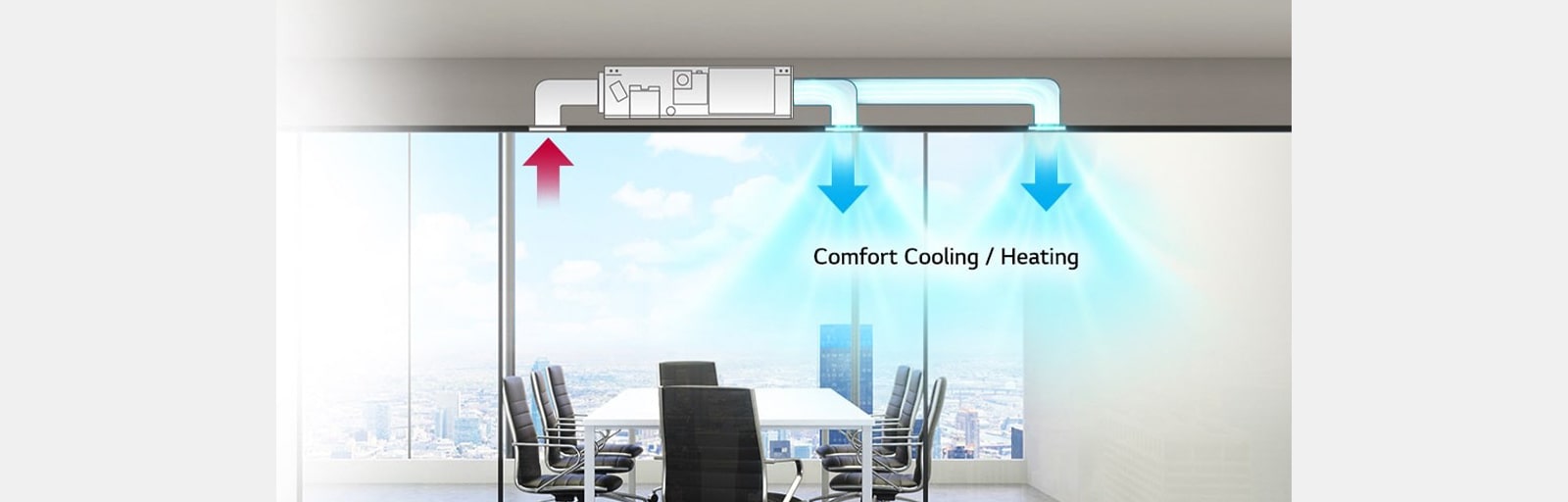 LG Single Split Ceiling Suspended Unit