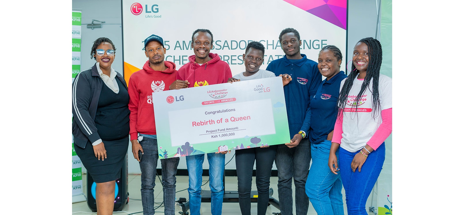 2025 Winner - Rebirth of a Queen: Empowering survivors through vocational training and economic opportunity, proving that real impact starts with a single community-driven idea.