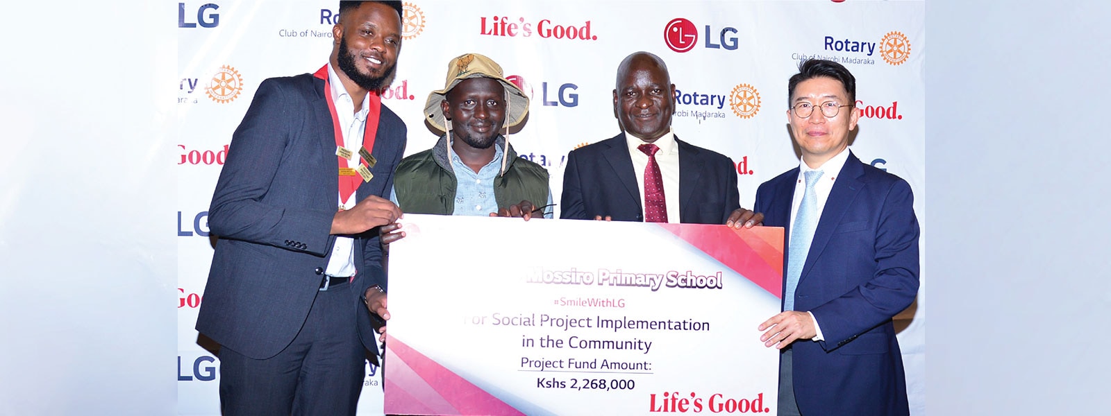 LG Donates Kshs6 Million to Charitable Initiatives through Successful 'Smile With LG' Campaign 