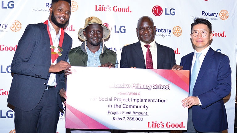 LG Donates Kshs6 Million to Charitable Initiatives through Successful 'Smile With LG' Campaign 