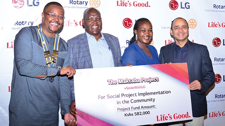 LG Donates Kshs6 Million to Charitable Initiatives through Successful 'Smile With LG' Campaign 