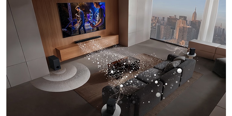 Immersive 600W 5.1ch Surround Sound