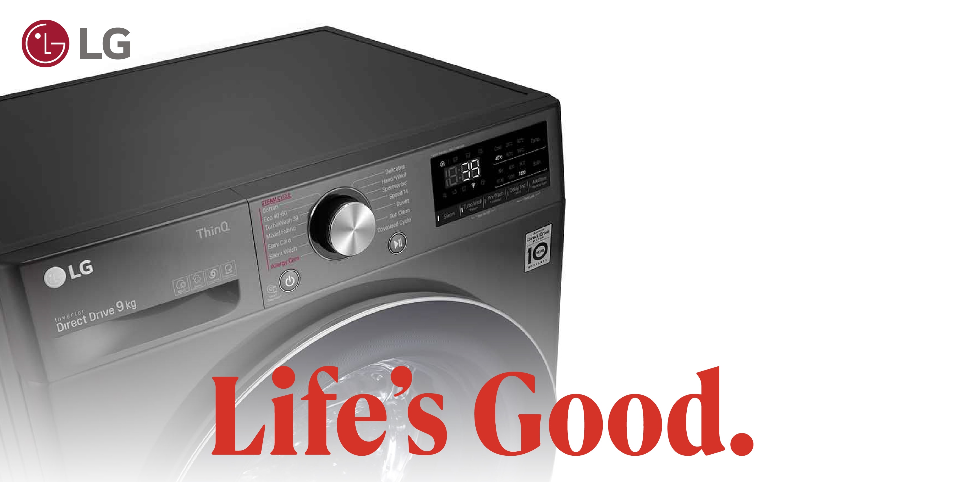 LG Washing Machine: Power, Precision, and Protection!