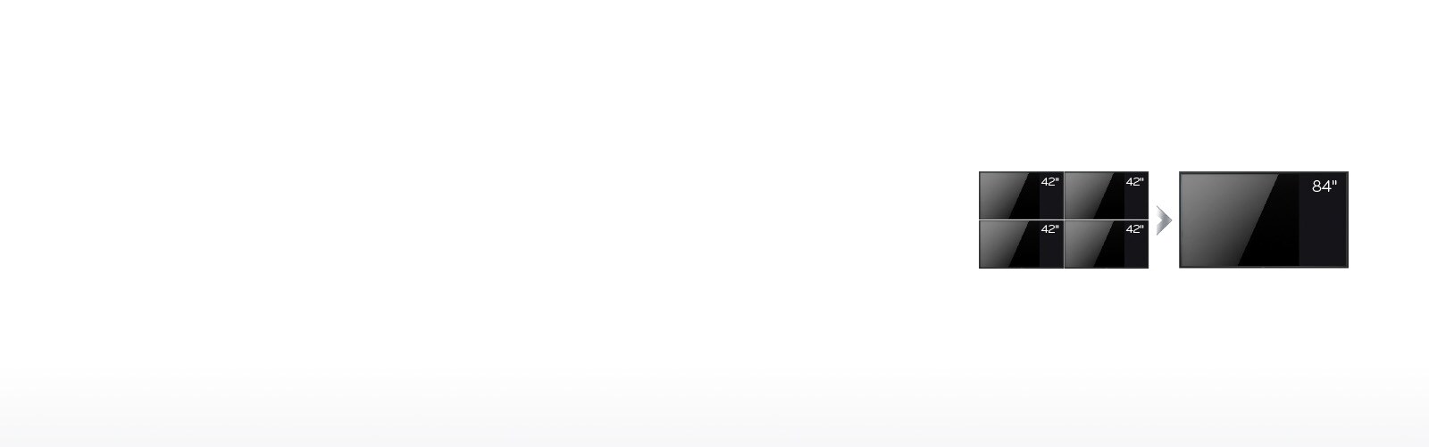 84" Edge LED Large Screen1