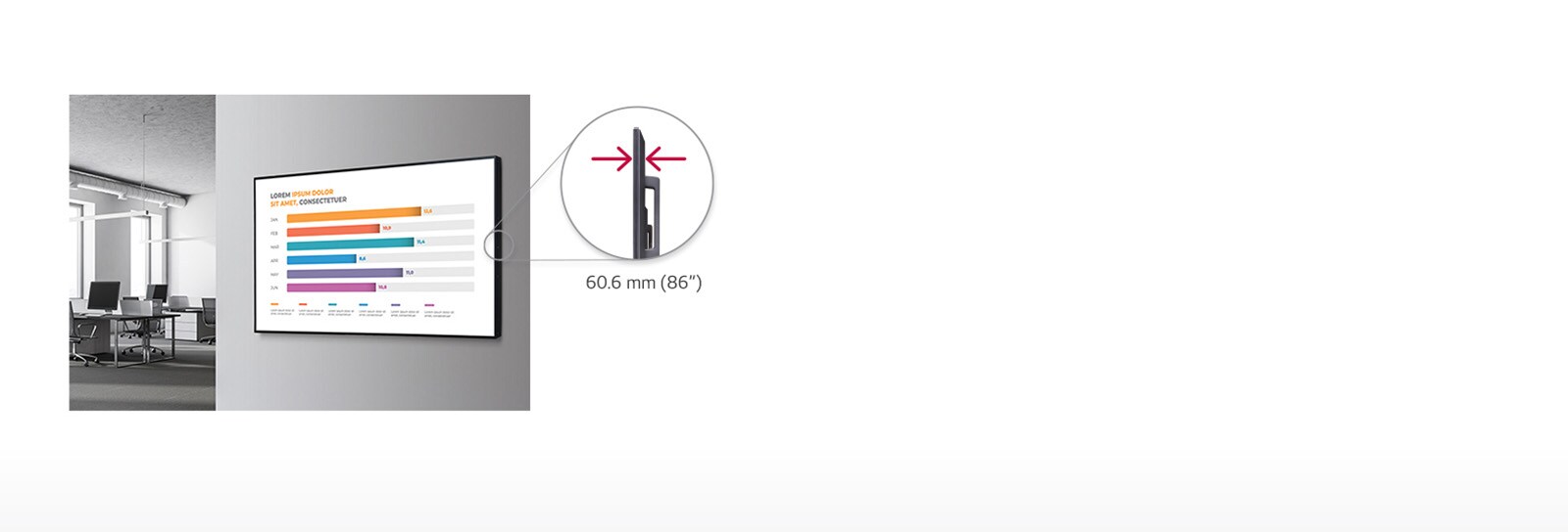 Slim and Tidy in Appearance<br>1