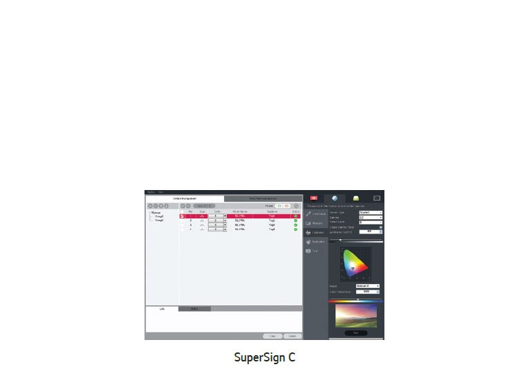 Free SuperSign C for Advanced Color Adjustment2