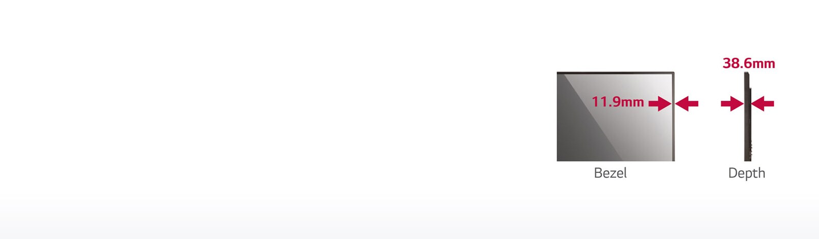 Slimmer Bezel & Depth1
