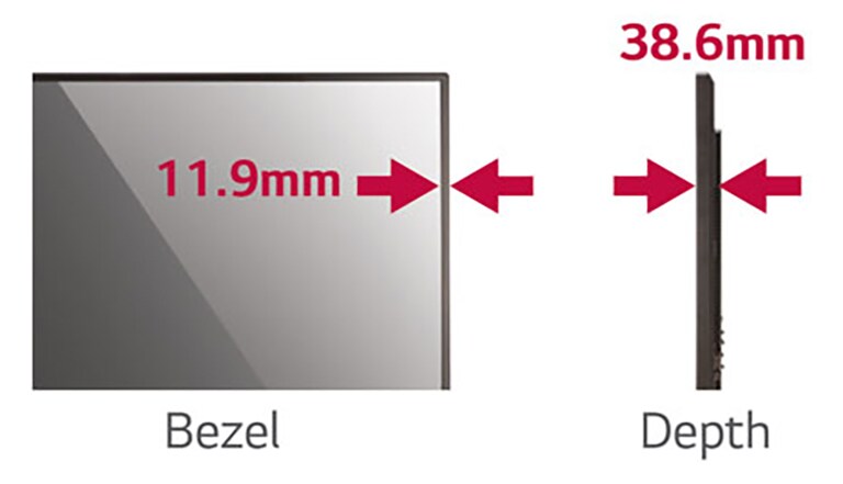 Slimmer Bezel & Depth2