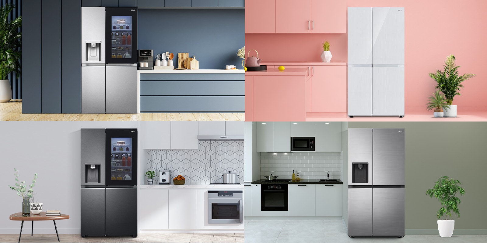 LG Side-by-side Refrigerator