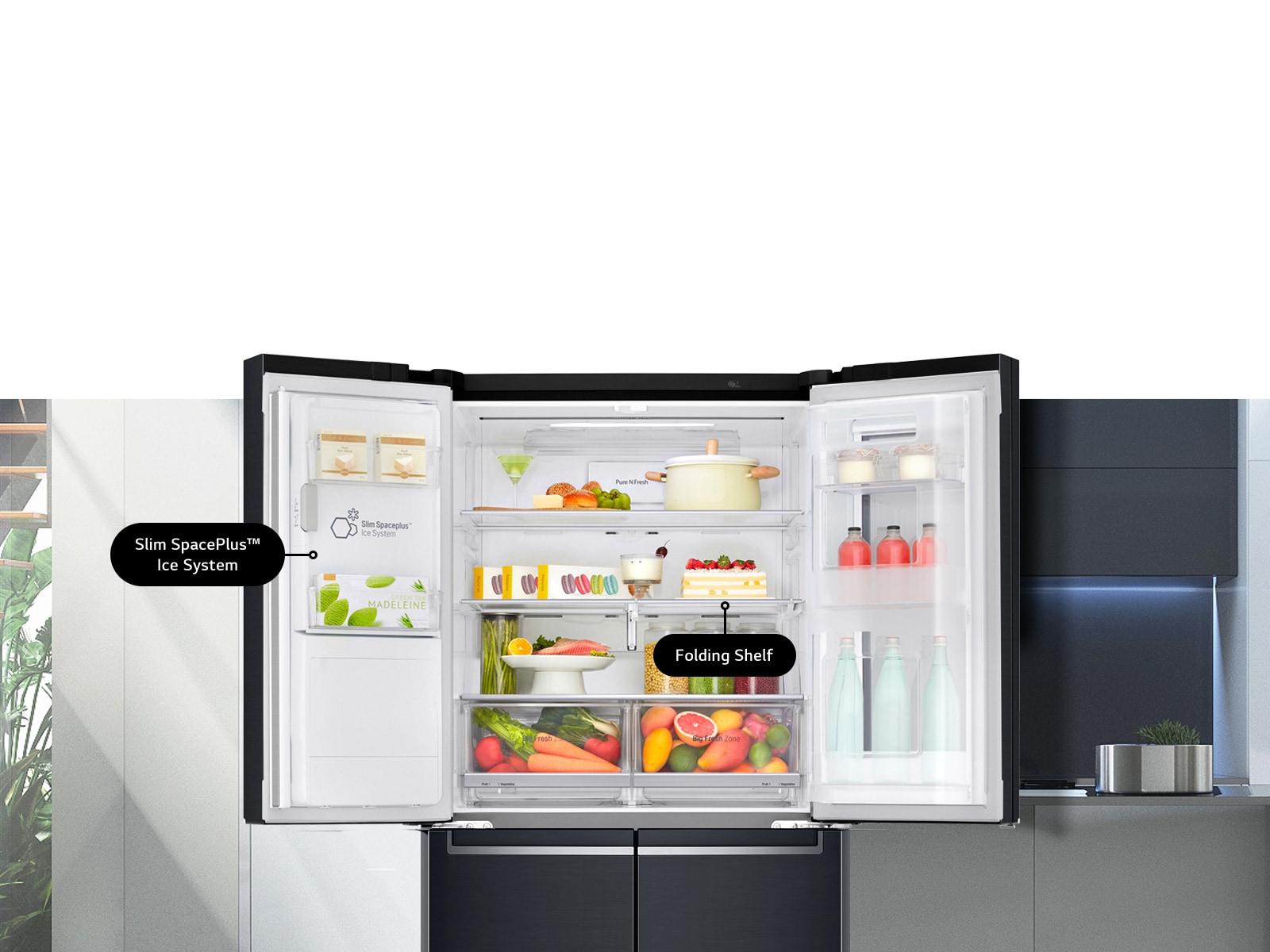 Réfrigérateur intelligent No Frost LG