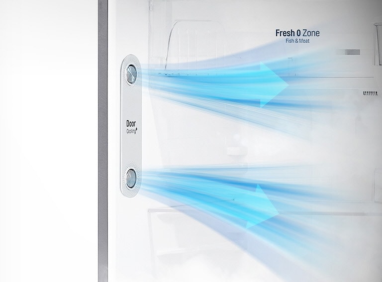 LG Refrigerator 438L Double Door Top Freezer with Door Mounted Auto Ice Maker, Inverter Linear Compressor, Door Cooling, Hygiene Fresh, Fresh 0 Zone, Trim Tempered Glass, Smart ThinQ GL-C652HLCM
