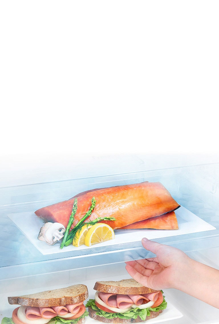 LG Refrigerator 438L Double Door Top Freezer with Door Mounted Auto Ice Maker, Inverter Linear Compressor, Door Cooling, Hygiene Fresh, Fresh 0 Zone, Trim Tempered Glass, Smart ThinQ GL-C652HLCM