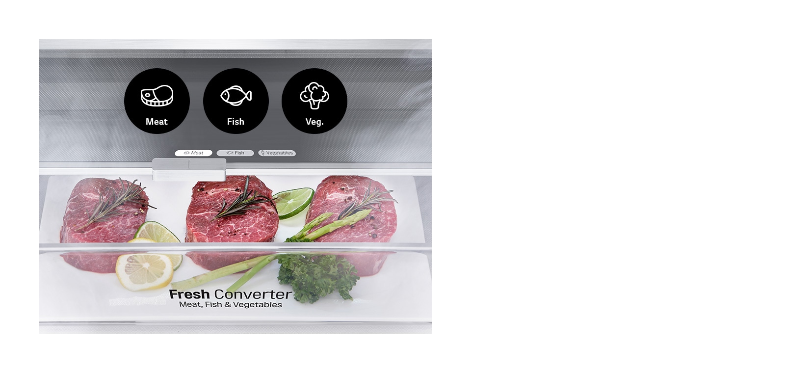 Choose Optimum Temperature by Food Type