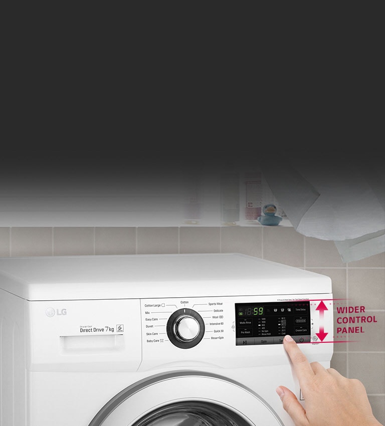 LG FH2G7QDY5 Washing Machine: Powerful & Reliable - LG E.A.