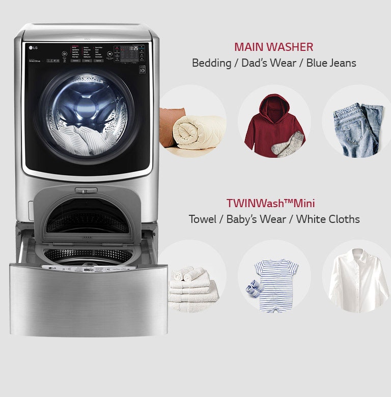 Lg twin washing machine