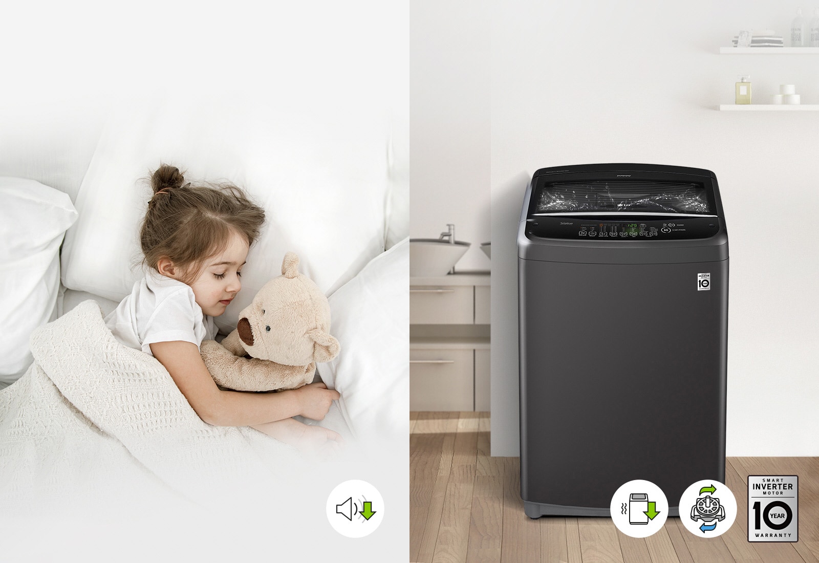 Lg direct drive 14kg washing machine discount