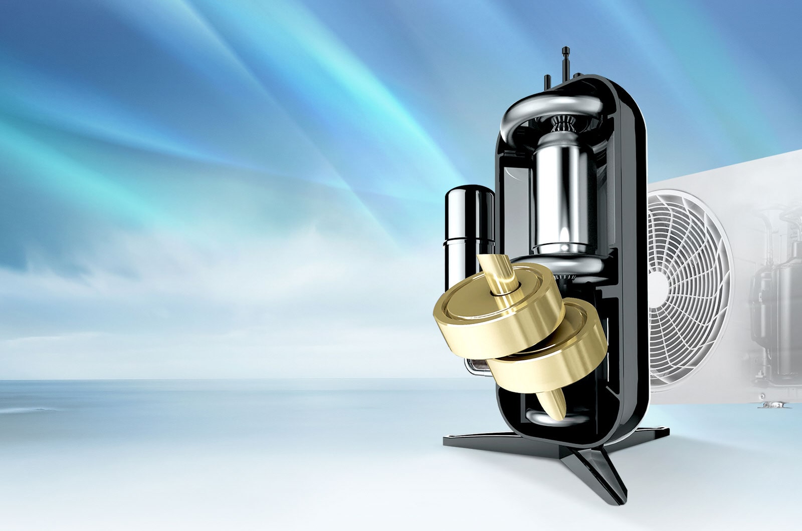 DUAL Inverter Compressor ™ avec 10 ans de garantie1