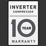 10 Year Warranty1