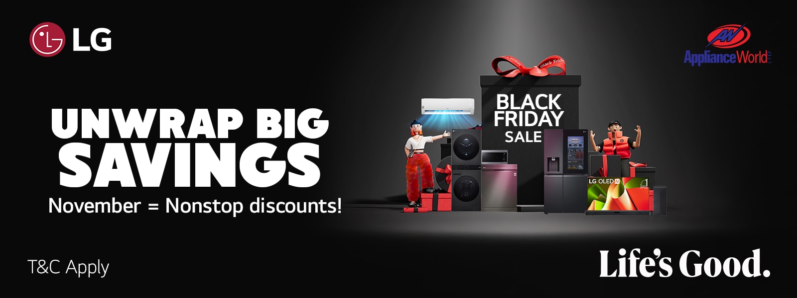 Appliance World Promotion Page