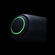 LG XBOOMGo PL7 |  30W | 2ch | Meridian  Technology| Dual Action Bass, Front view of LG XBOOM Go with purple lighting., PL7, thumbnail 8