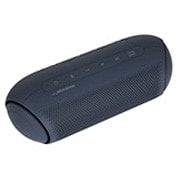 LG XBOOMGo PL7 |  30W | 2ch | Meridian  Technology| Dual Action Bass, Front view of LG XBOOM Go with purple lighting., PL7, thumbnail 12