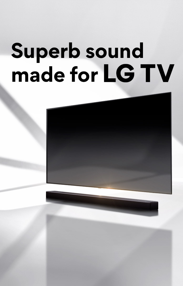 Superb sound, made for LG TV