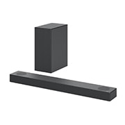 LG S75Q 3.1.2ch High Res Audio soundbar with Dolby Atmos, diagonal view of sound bar rear speaker, S75Q, thumbnail 2