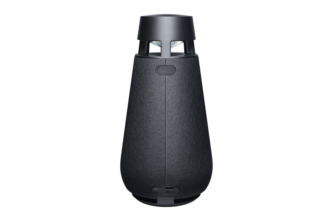 LG XBOOM 360 X03 | 360º Sound Technology |  IP54 Water & Dust Resistant | 24 Hours of Battery Life, Front Rear Angle without Strap, XO3QBK, thumbnail 10