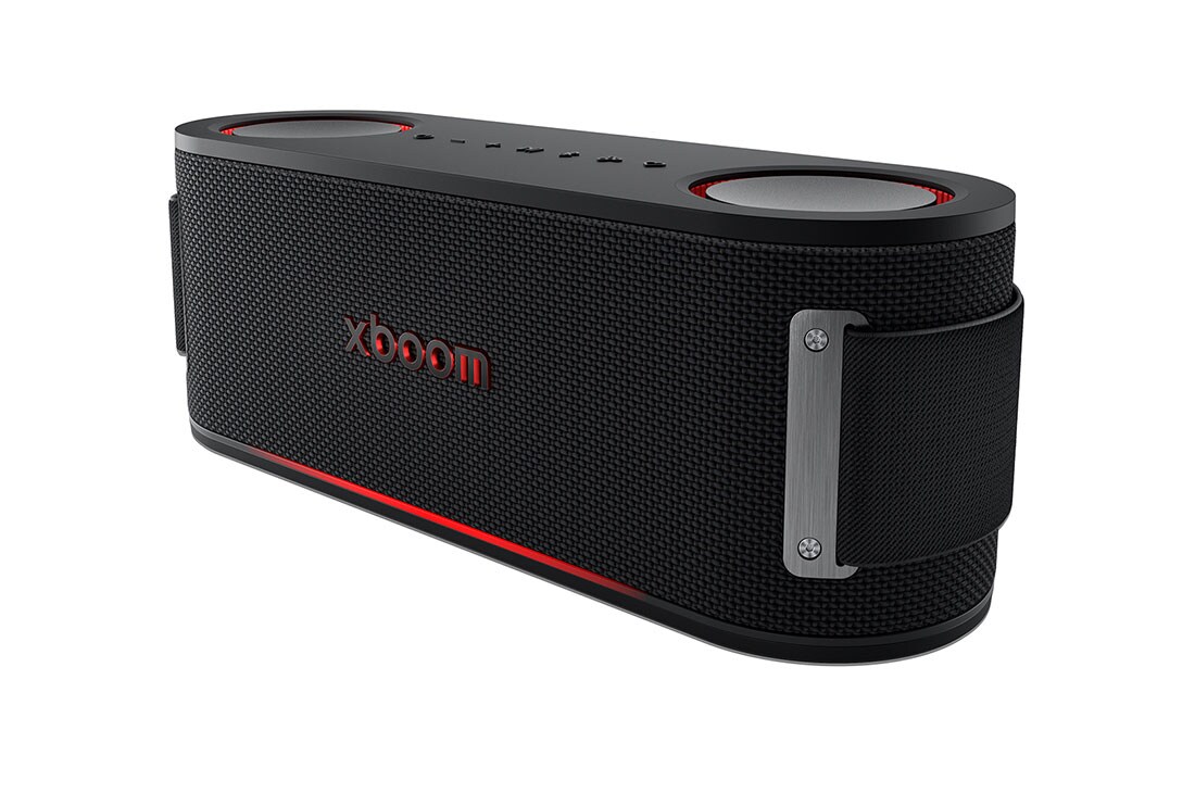 LG xboom Bounce| Bluetooth Speaker | xboom Signature Sound by will.i.am for Ultimate Portability, side view from right, BOUNCE, thumbnail 7