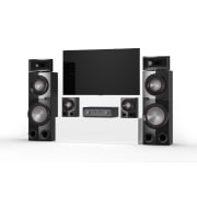 LG MR11, 45 degree diagonal view of MR11 with LG TV, MR11, thumbnail 7