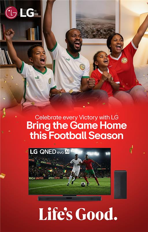 Celebrate every victory with LG - football season