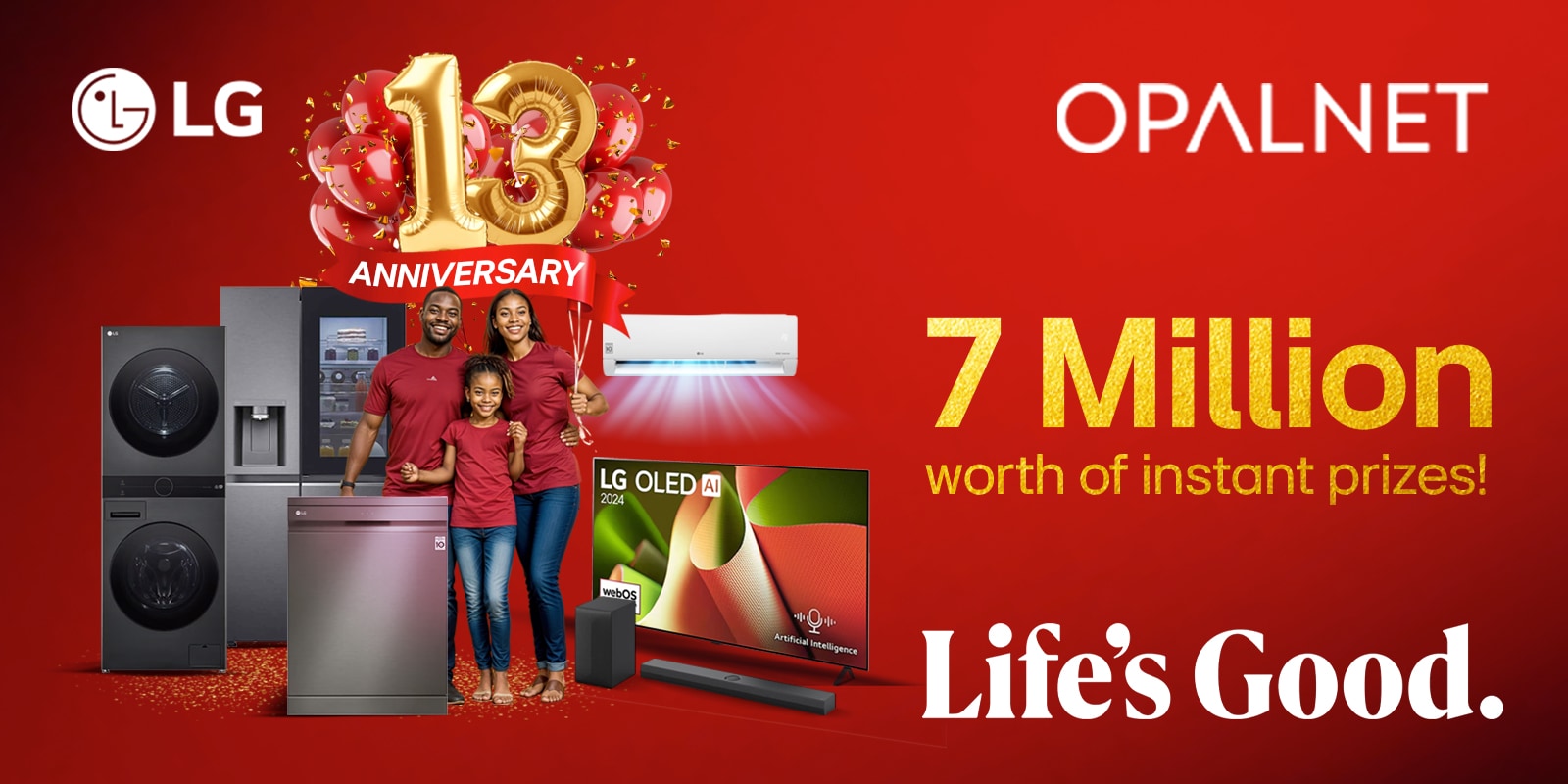 Opalnet 13th Anniversary Promotion