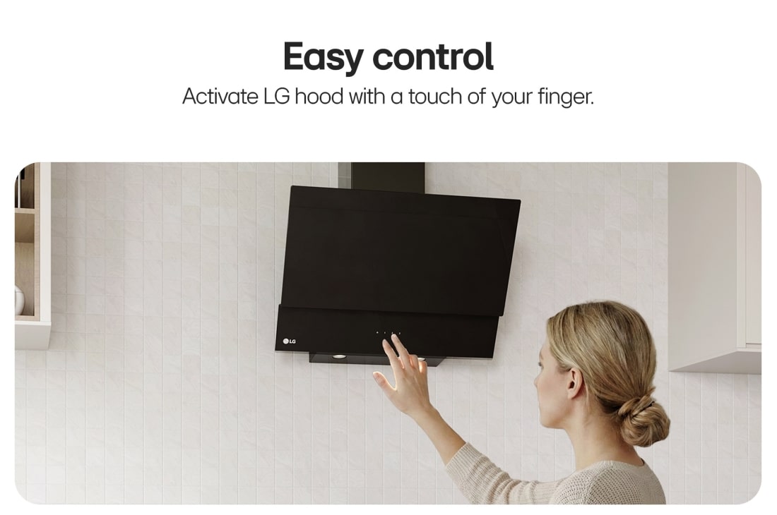 LG Hood 60cm, With Touch Control, Powerful suction, and 3 modes with Power Boost mode, LG Hood 60cm, With Touch Control, Powerful suction, and 3 modes with Power Boost mode, HC7D2427G, thumbnail 6