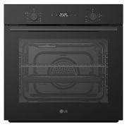 LG 60L built-in oven, black with touch control, LG oven front view, WS5D6010G, thumbnail 1