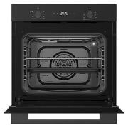 LG 60L built-in oven, black with touch control, LG oven open front view, WS5D6010G, thumbnail 2