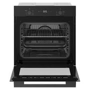 LG 60L built-in oven, black with touch control, LG oven open front angled view, WS5D6010G, thumbnail 3