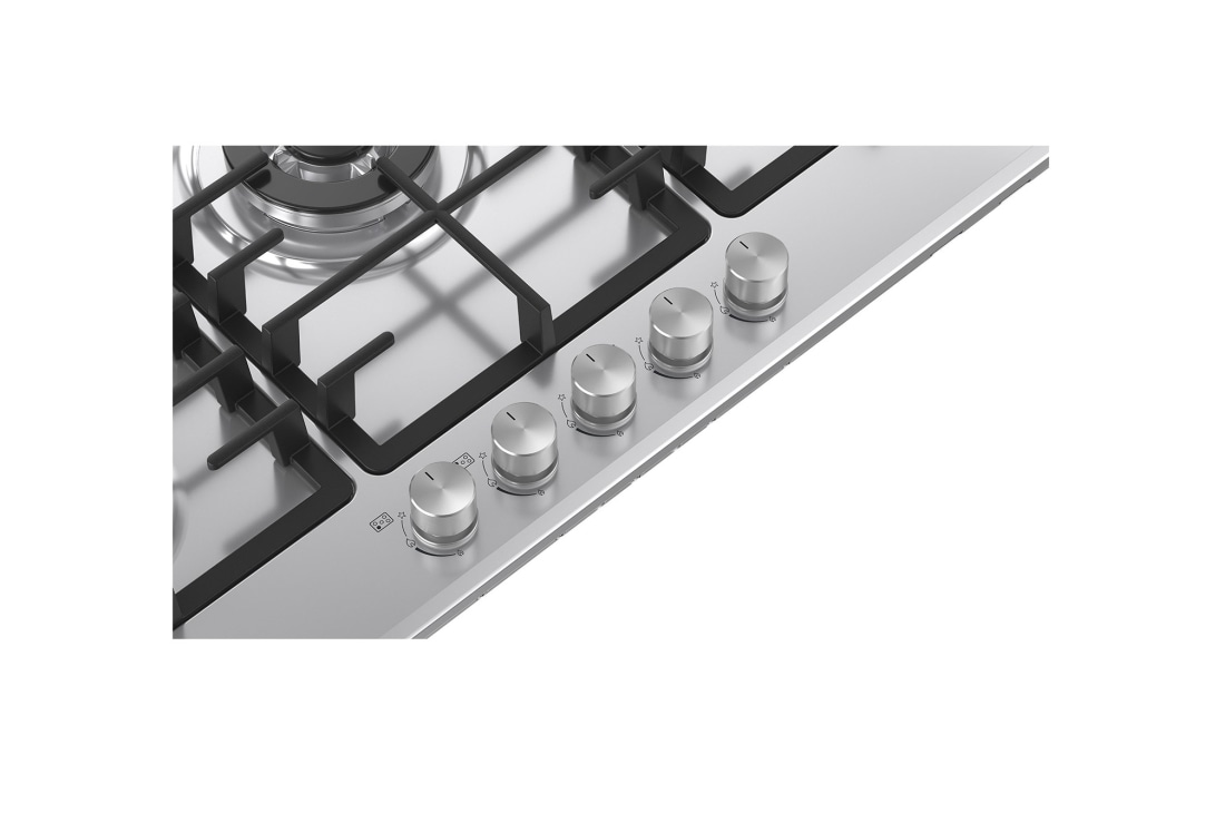 LG New 90 CM Gas Cooktop- Powerful Heat, New 90 CM Gas Cooktop- Powerful Heat, CG5D3626S, thumbnail 7