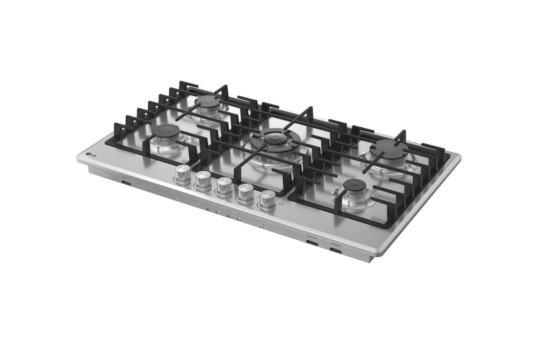 LG New 90 CM Gas Cooktop- Powerful Heat, New 90 CM Gas Cooktop- Powerful Heat, CG5D3626S, thumbnail 10