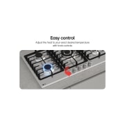 LG New 90 CM Gas Cooktop- Powerful Heat, New 90 CM Gas Cooktop- Powerful Heat, CG5D3626S, thumbnail 4